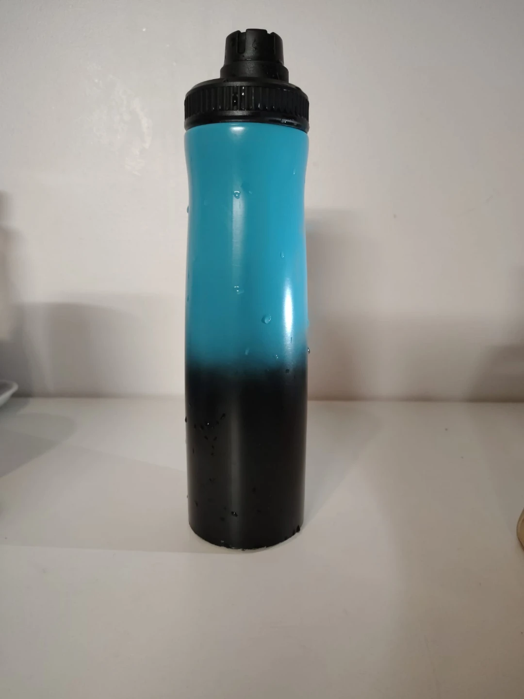 Sports Water Bottle - Blue/Black Gradient - photo 2