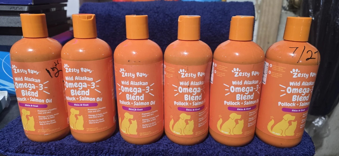 Zesty Paws Wild Alaskan Omega-3 Blend Pollock + Salmon Oil - photo 3