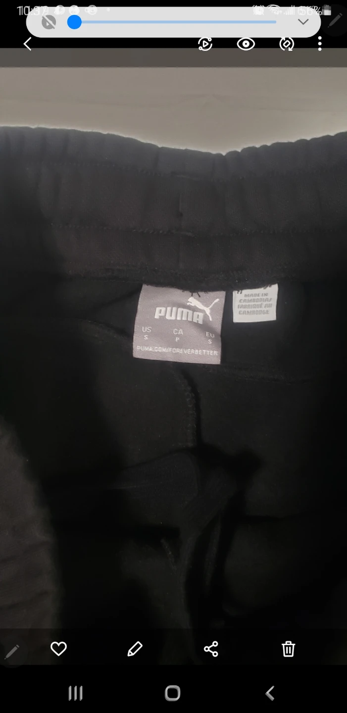 Brand new Puma Mens Sweatpants Size S - photo 3