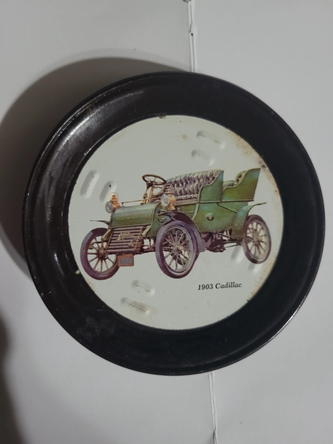 Vintage Car Collectible coasters (Cadillac, Franklin, Ford)