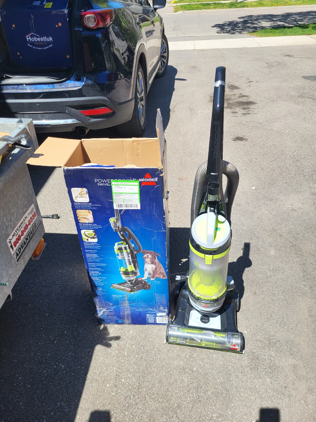 Bissell PowerGroom Swivel Rewind Pet Vacuum Cleaner