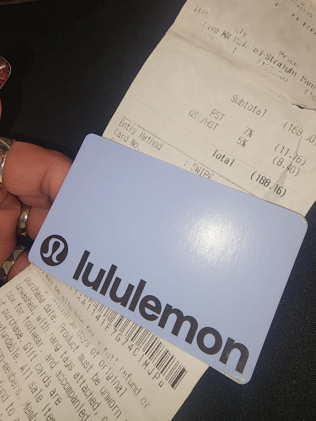 Lululemon Gift Card
