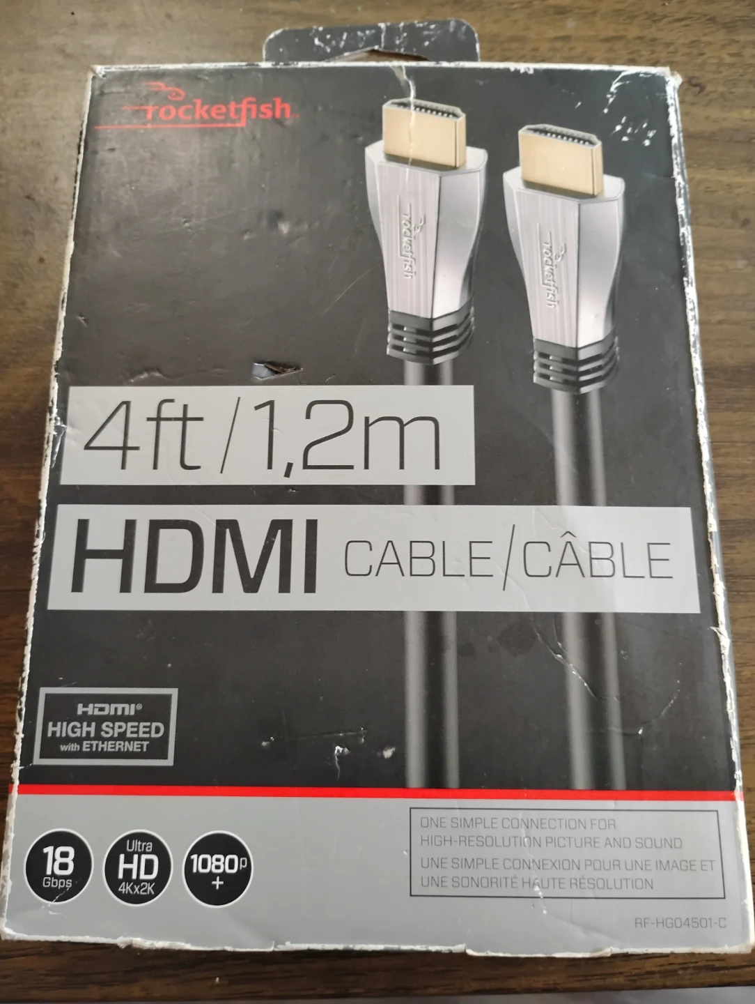 Rocketfish 4ft/1.2m HDMI Cable with Ethernet