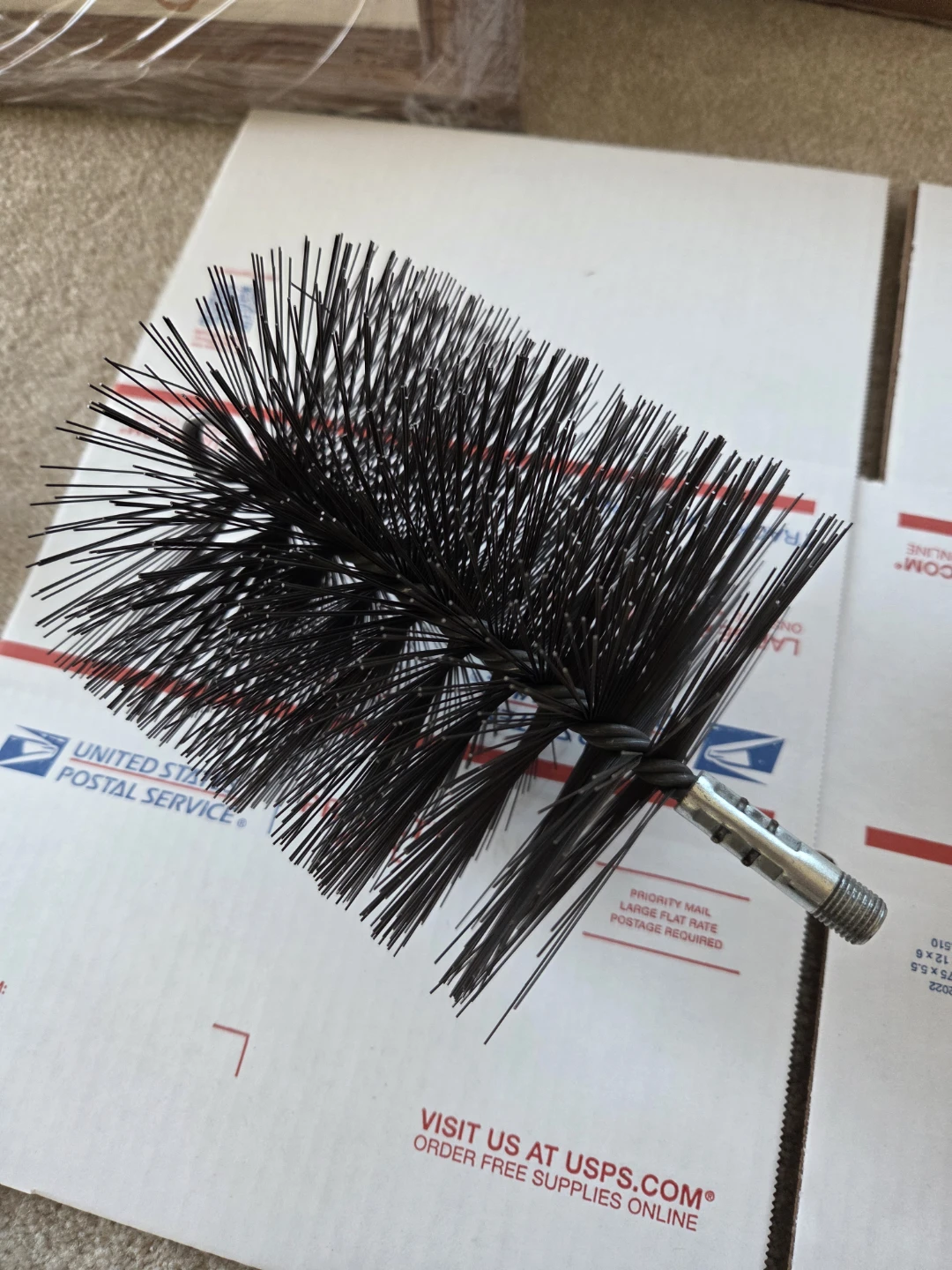 Rutland 8" Chimney Cleaning Brush Kit with Rods - photo 2