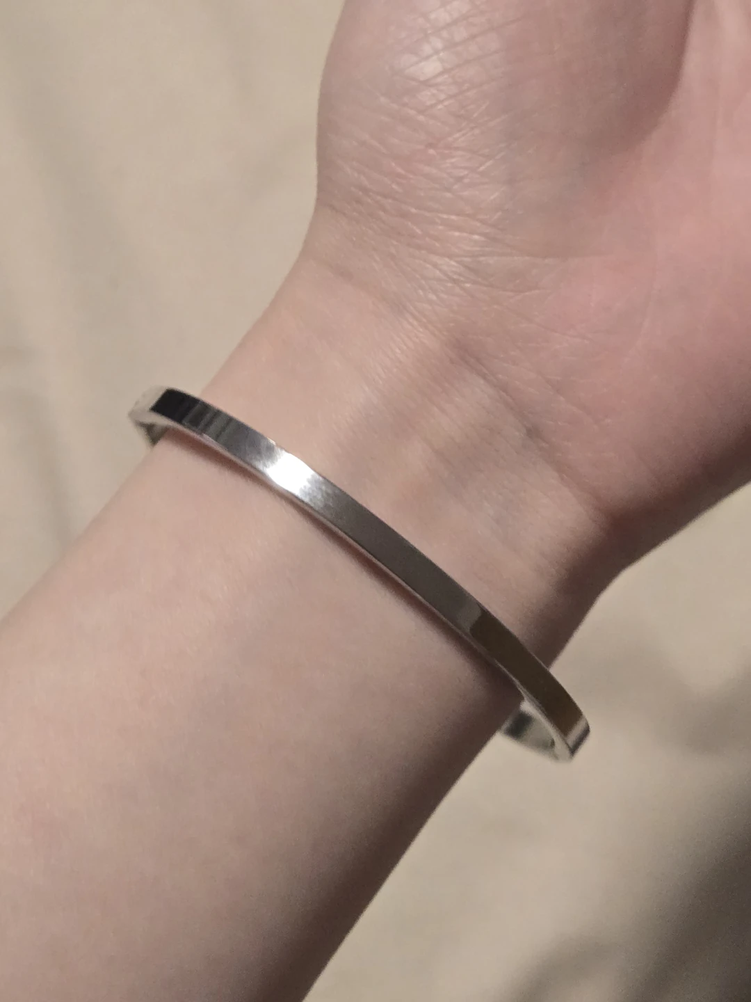 Silver Cuff Bracelet - photo 2