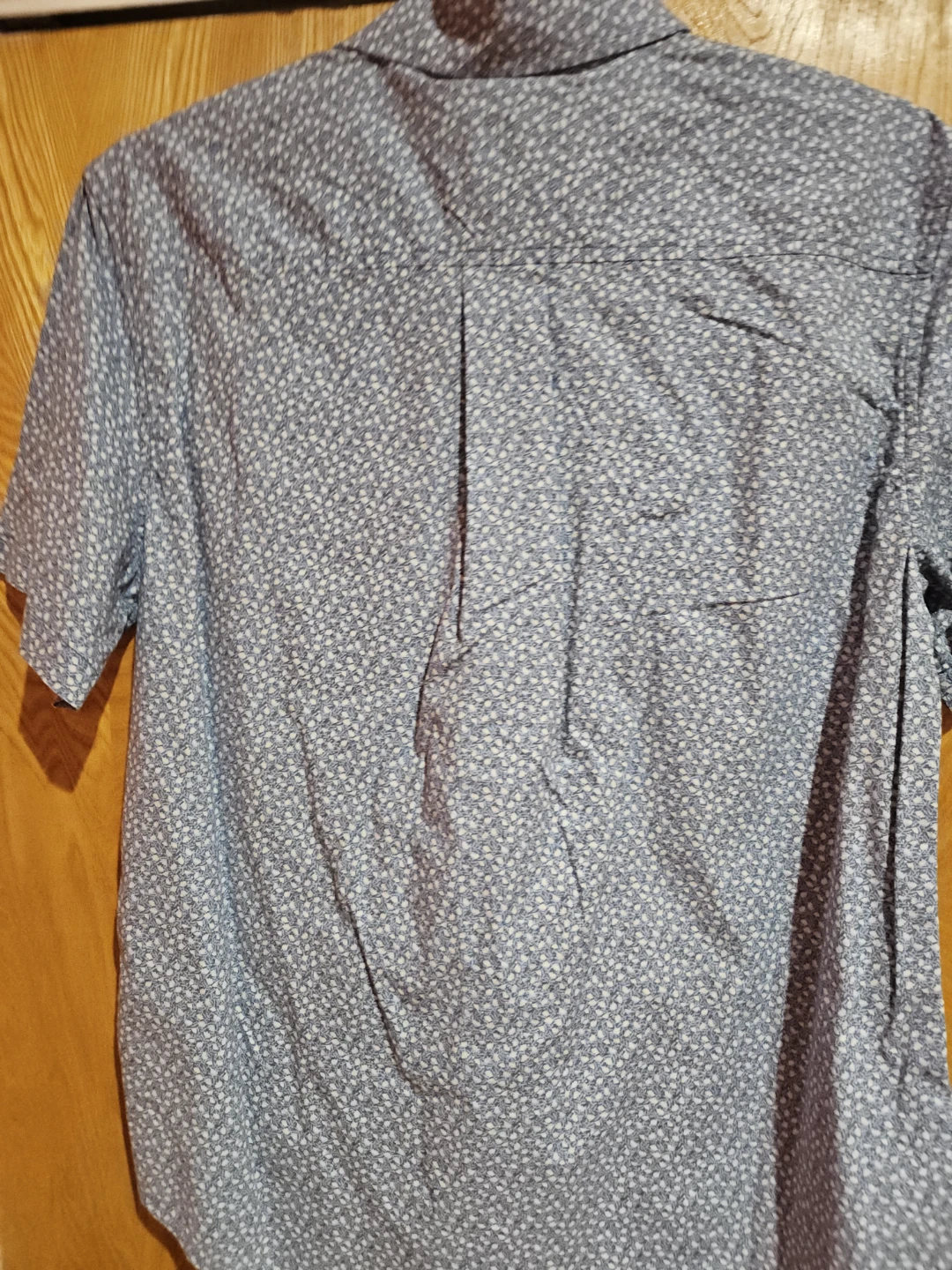Goodfellow & Co Men's Short Sleeve Blue Floral Shirt - Size M - photo 2