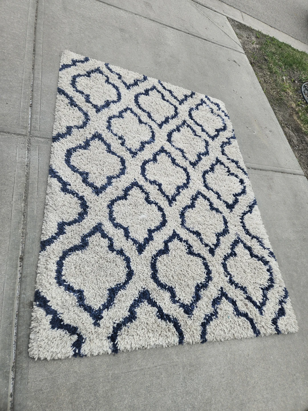 Shag Area Rug - Brown Swirls - photo 2