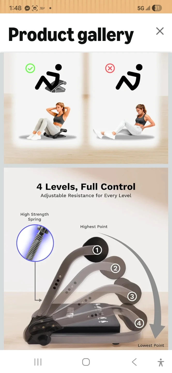AIRHOP Abdominal Trainer Machine - photo 4