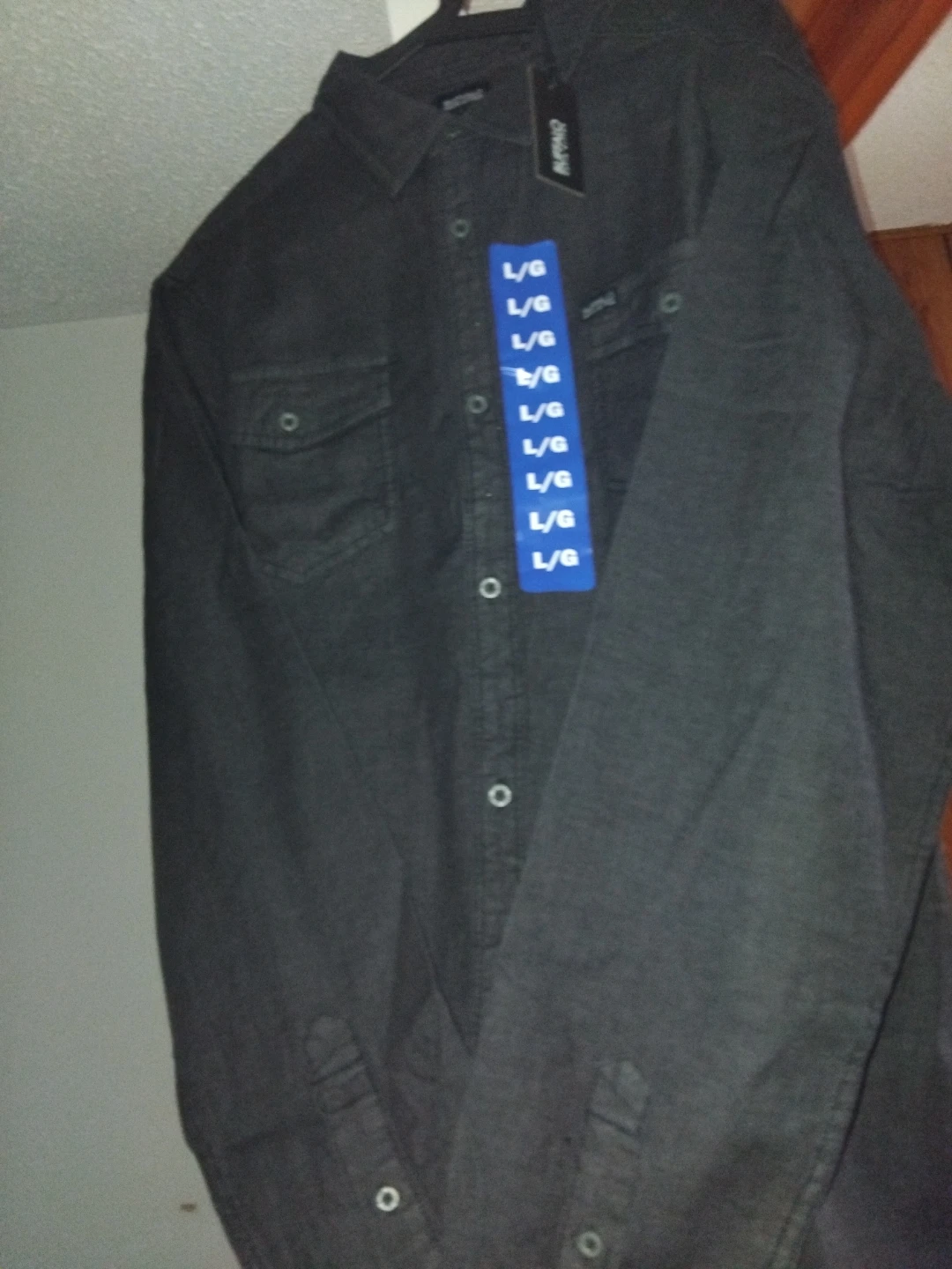 Buffalo David Bitton Men's Long Sleeve Shirt Black/Grey Colour - photo 4