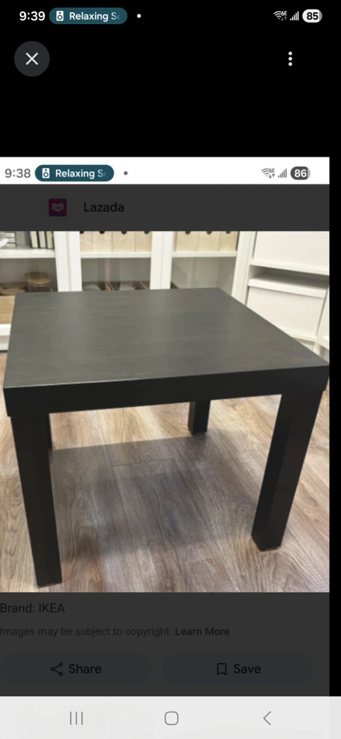 Ikea coffee table