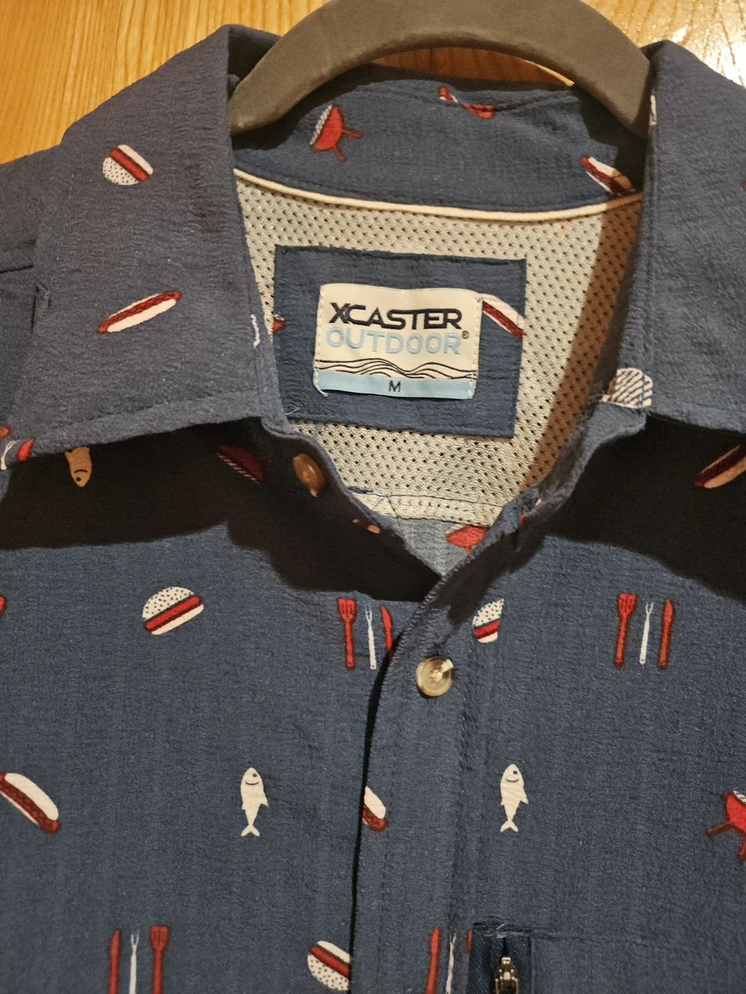 XCASTER OUTDOOR Men's Short Sleeve Button-Up Shirt - Size M - photo 5