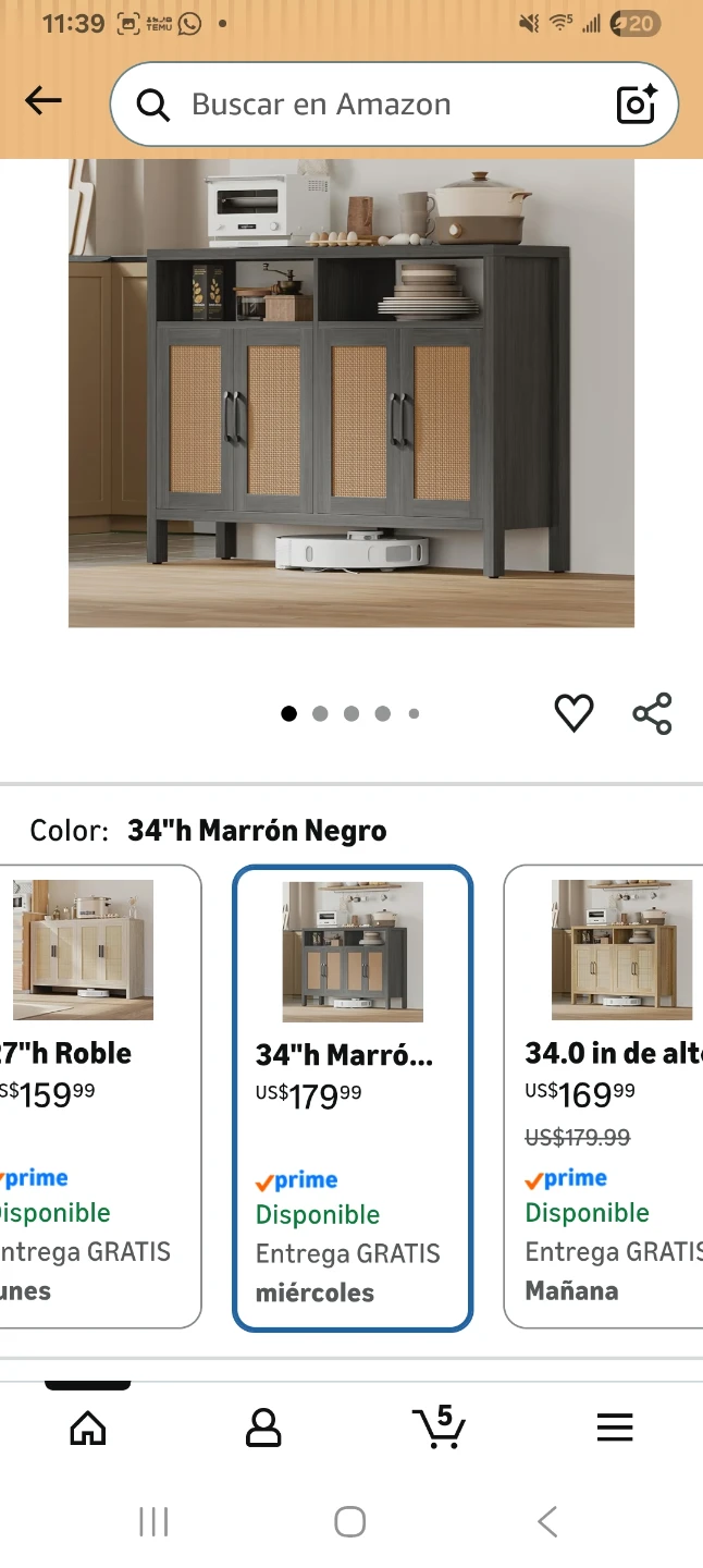 MERICONIA RA-4D Buffet Cabinet