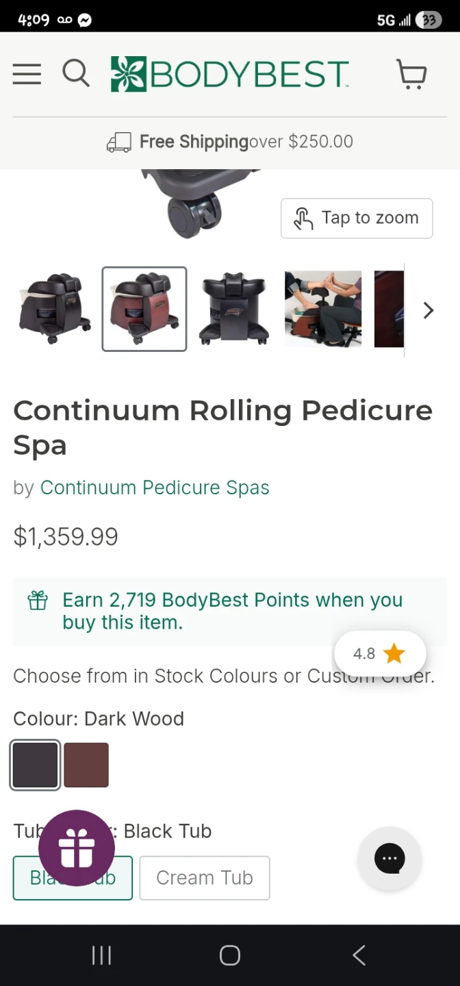 Pedicure Foot Spa by Continuum Footspas - photo 4