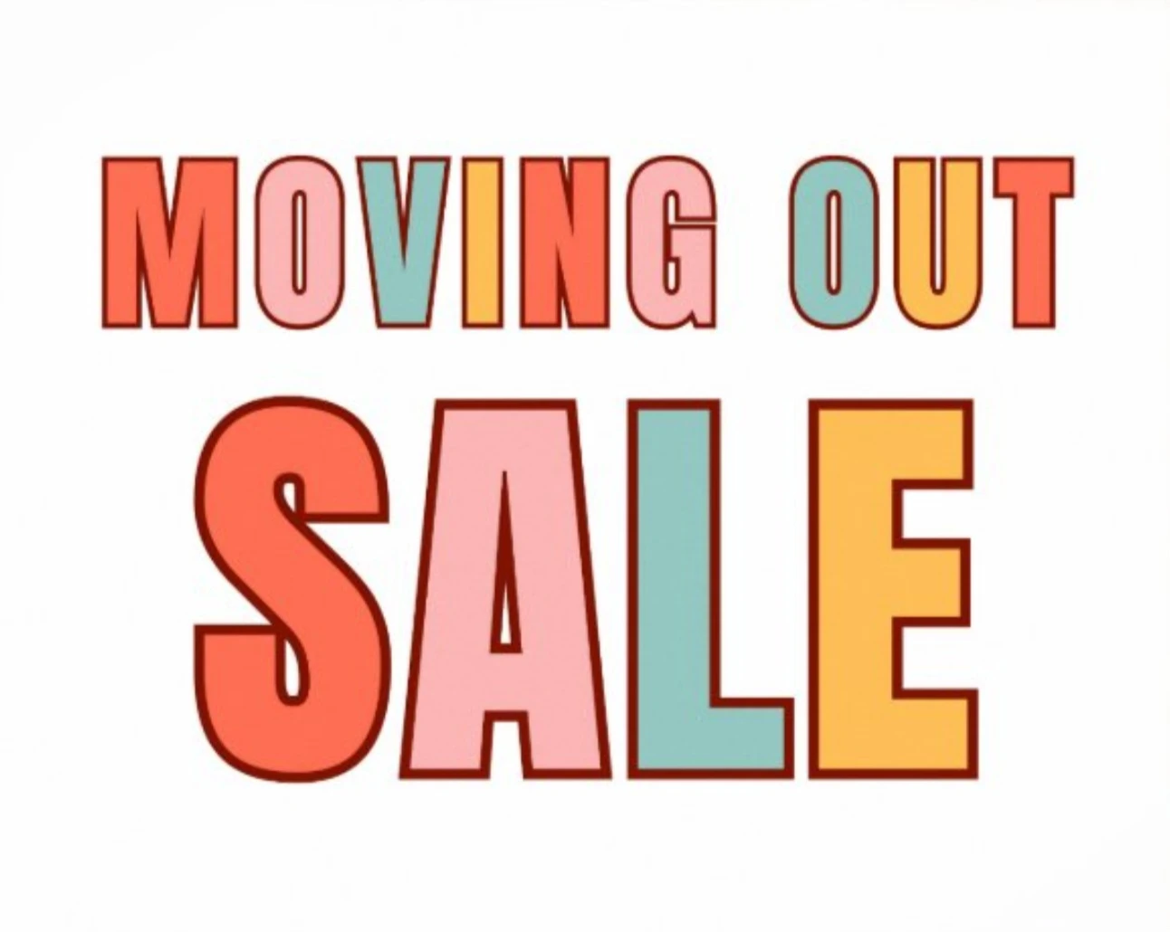 CONDO APARTMENT MOVING SALE || THURS, MAY 28, 2026 @ 10 AM - 7PM