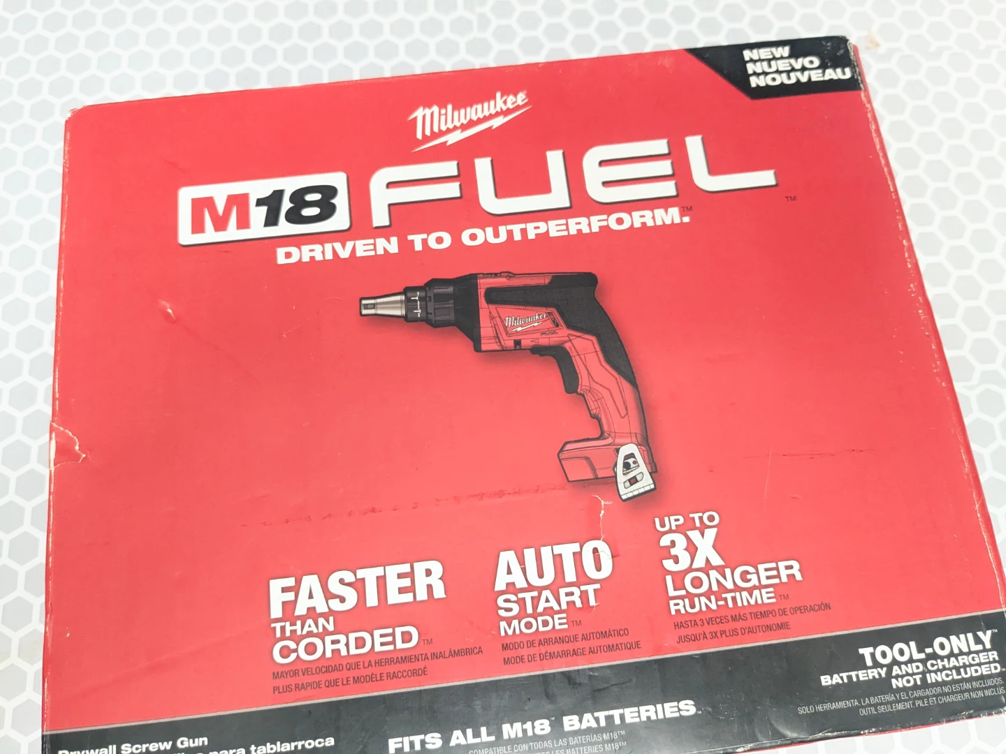 M18 Milwaukee FUEL Brushless Drywall Screwgun - photo 4