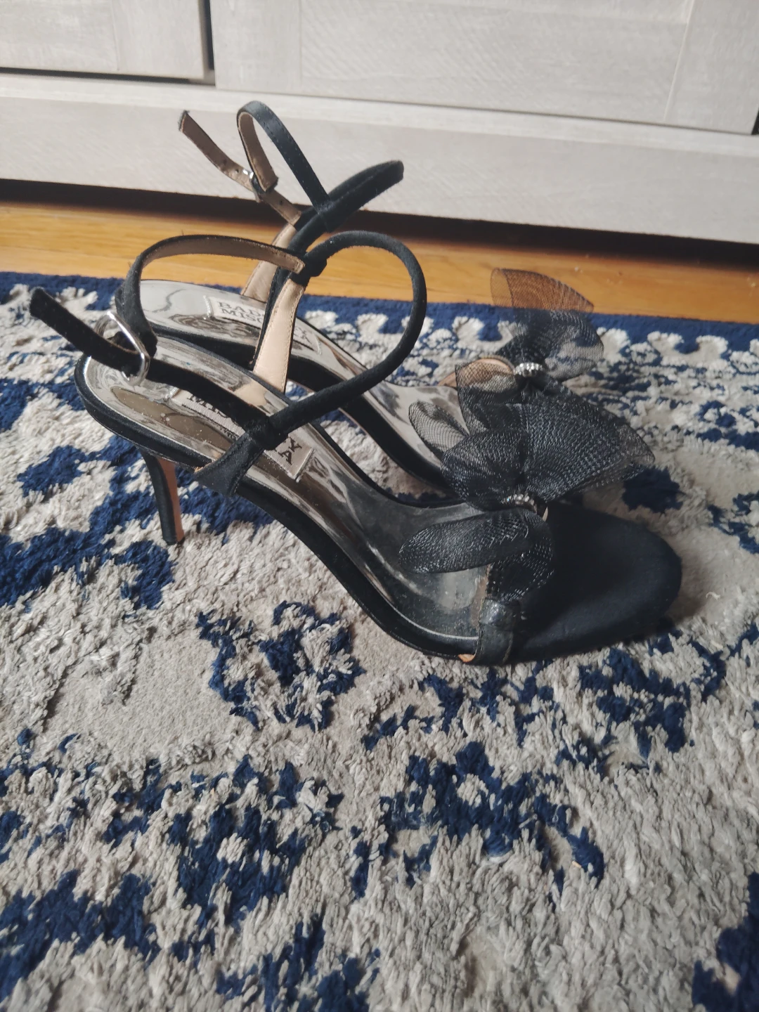Badgley Mischka Black Heels Size 5.5 - photo 2