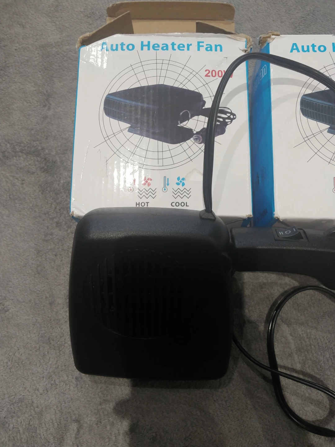 Auto Car Heater Fan 12V 200W - photo 3