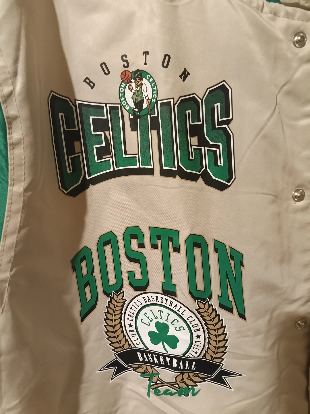New!!! Boston Celtics Ultra Game Bomber Jacket Size L - photo 5