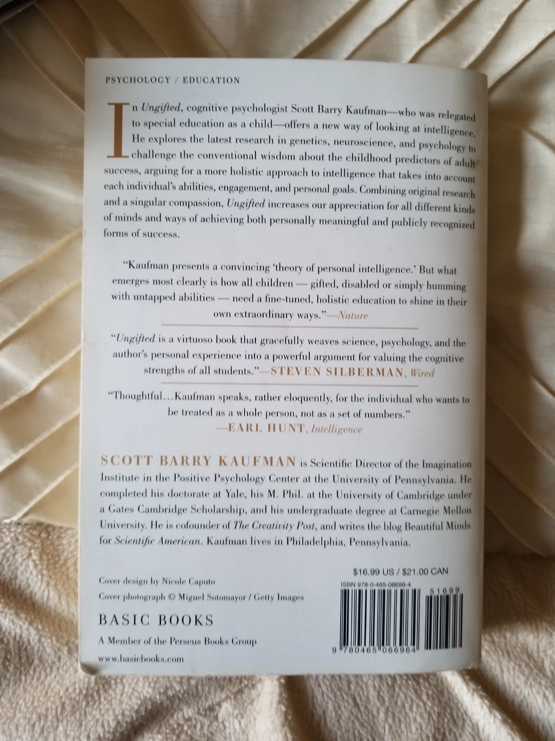 Ungifted: Intelligence Redefined by Scott Barry Kaufman - photo 2