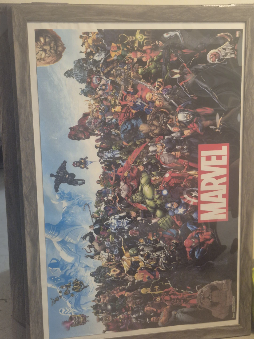 24"x36" Marvel Poster