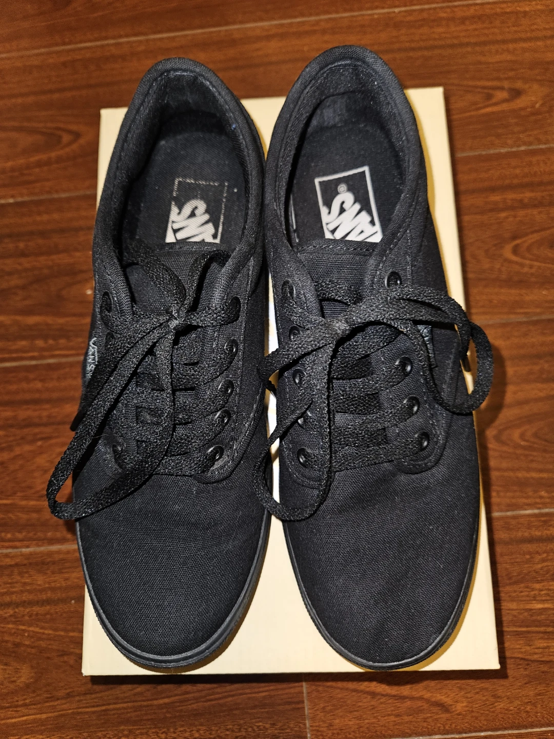 Vans Women's Black Canvas Sneakers