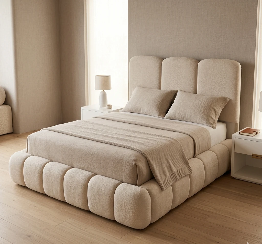 Upholstered Platform Bed Frame