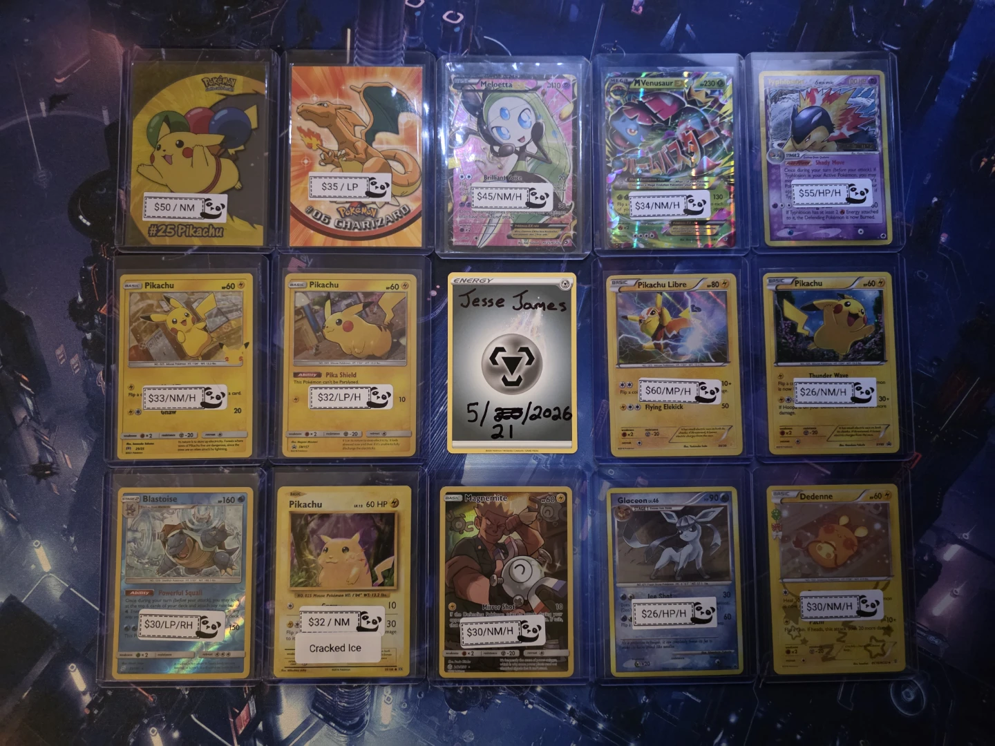 Assorted Pokemon Trading Cards