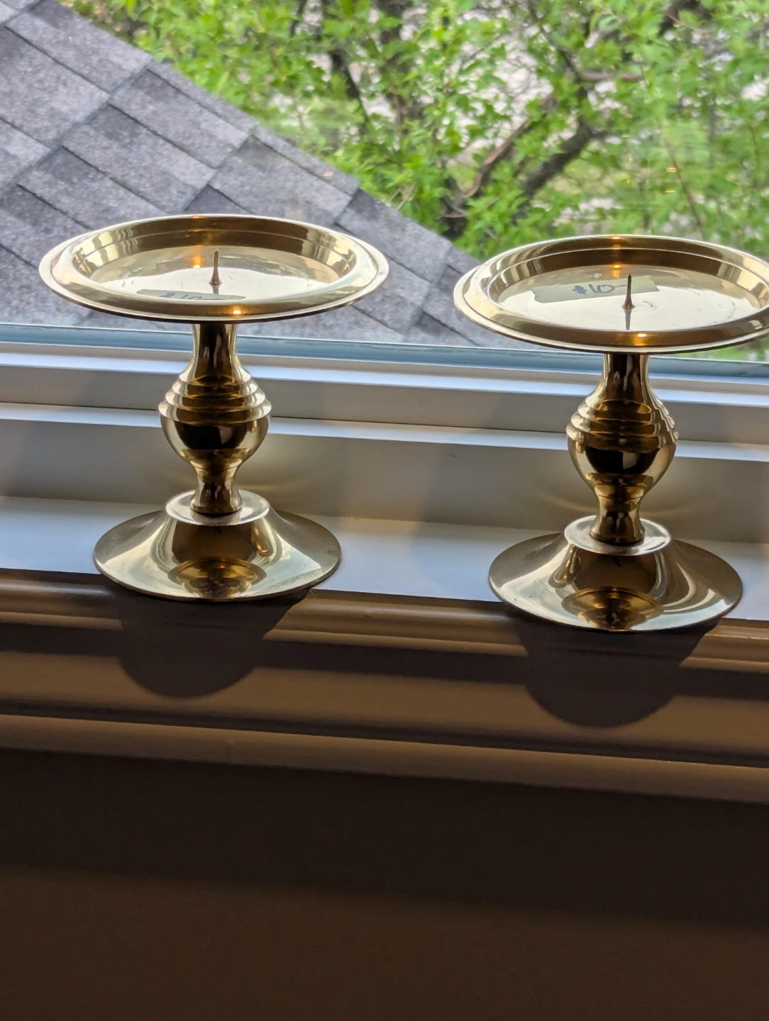 Pair of Brass Candlesticks