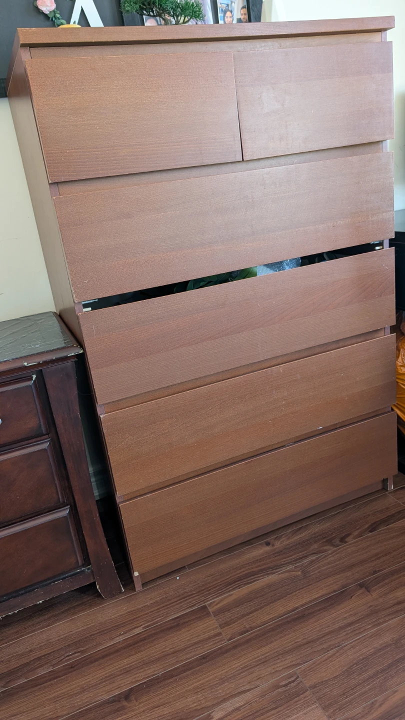 Brown Wooden Dresser - photo 2