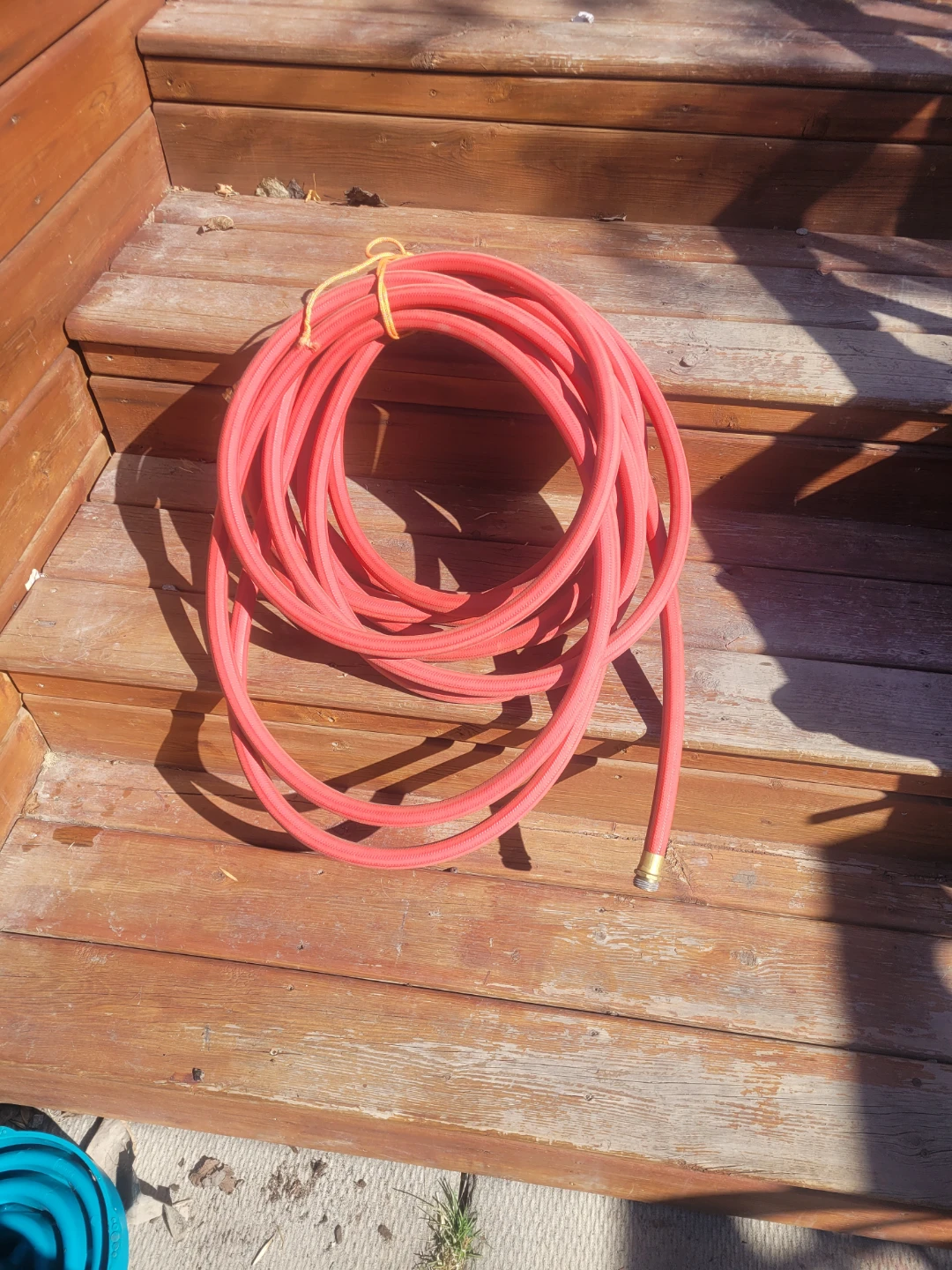 Hot water Red rubber hose 50ft - photo 2