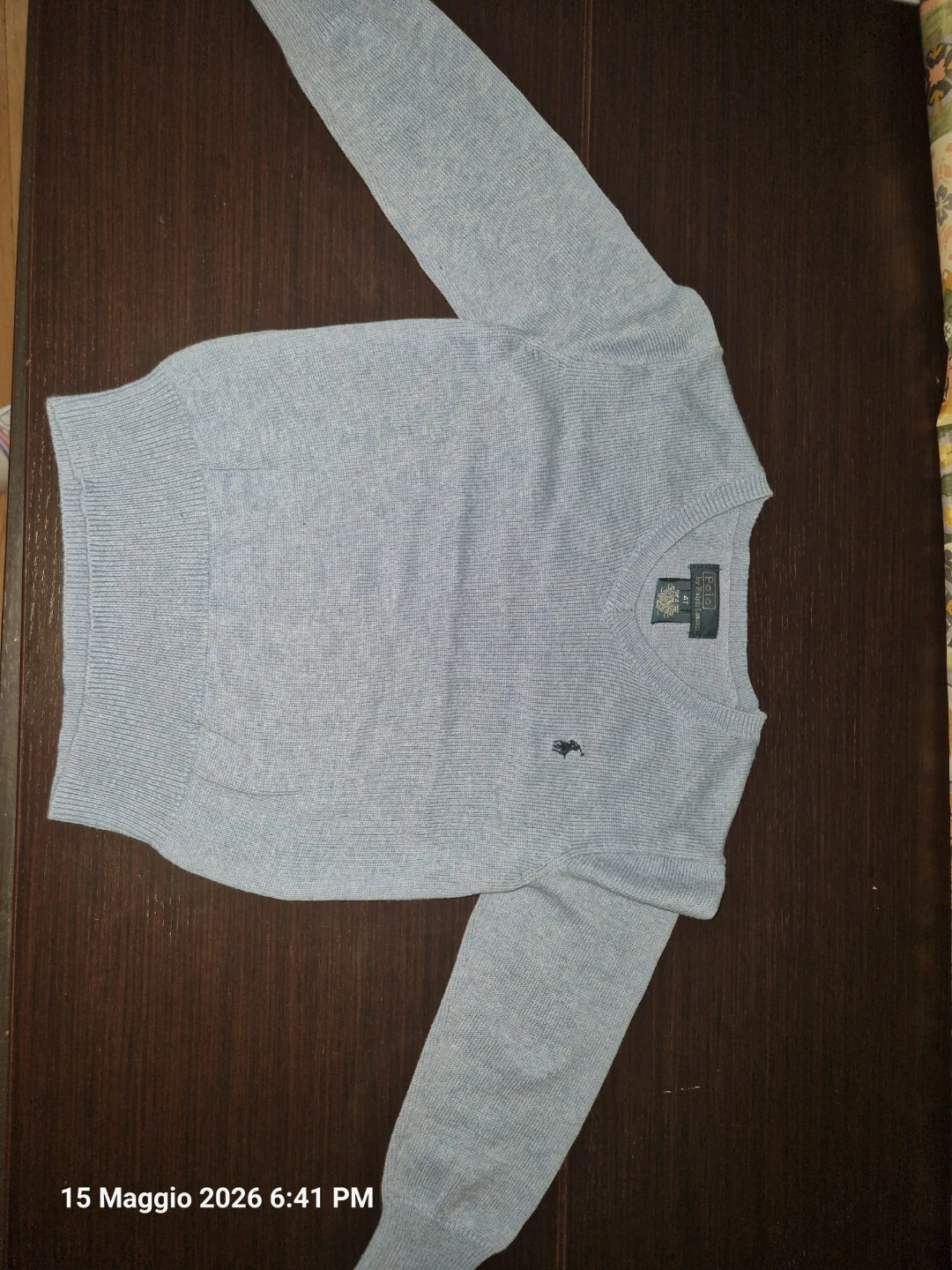 Polo by Ralph Lauren Boys V-Neck Sweater - Size 4T