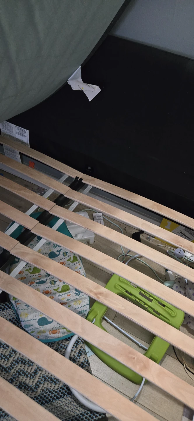 Grey striped mattress - photo 3