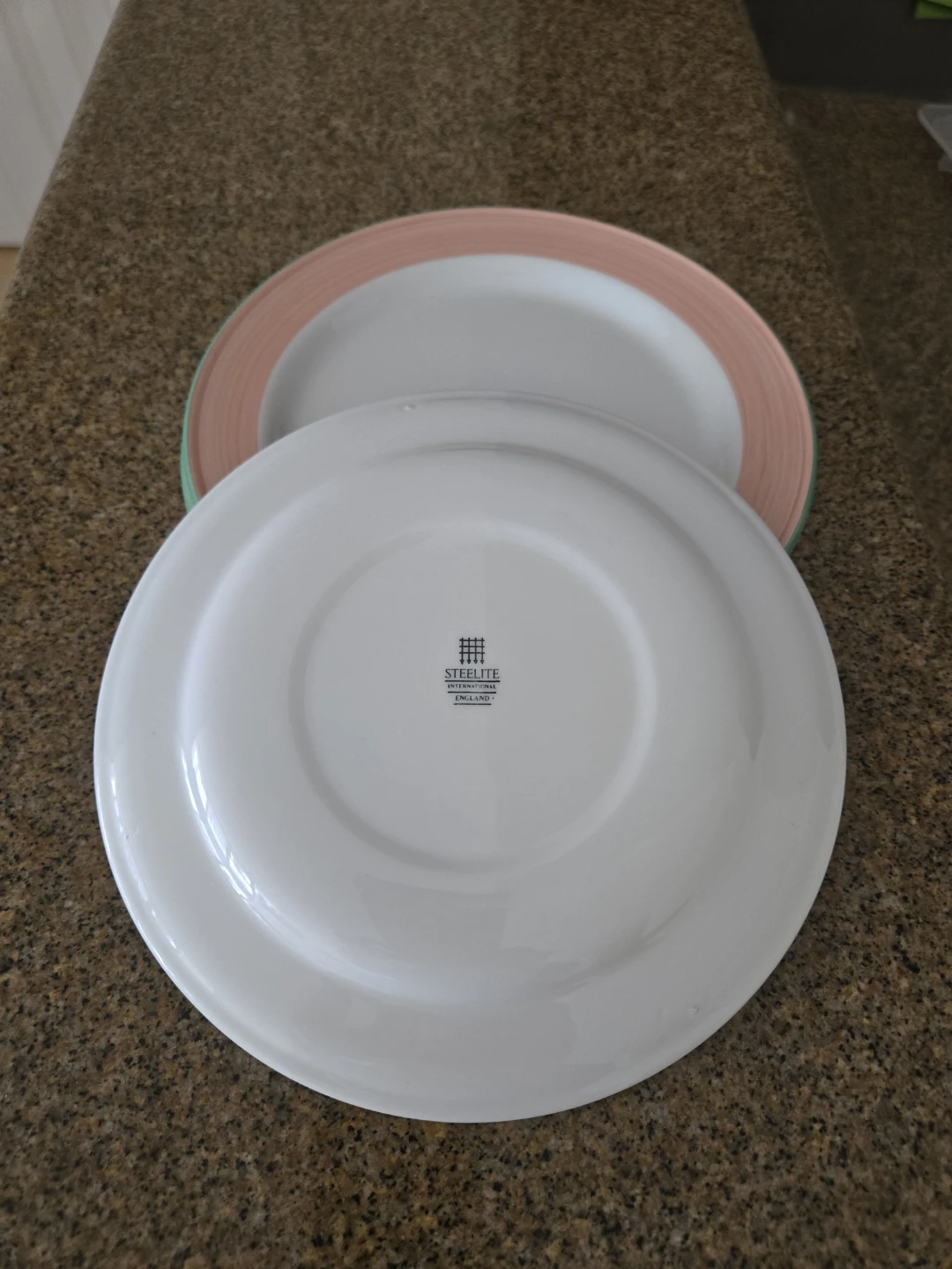 Steelite Rio Pink Slimline International Plates (Set of 4) - photo 2