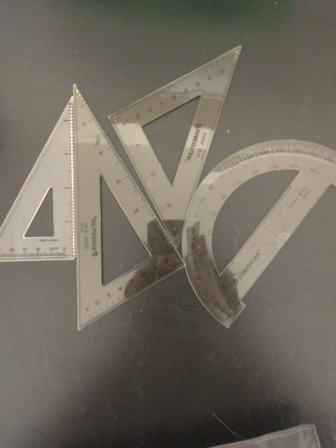 Staedtler Geometry Set with Protractor & Triangles - photo 2