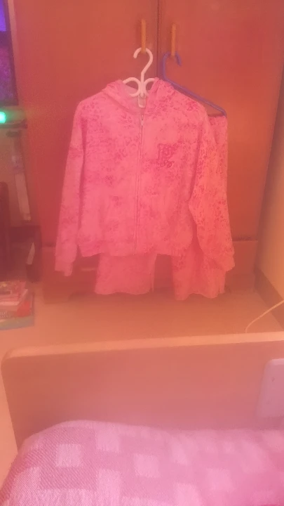 Pink Velour Juicy Couture Tracksuit Set - photo 2