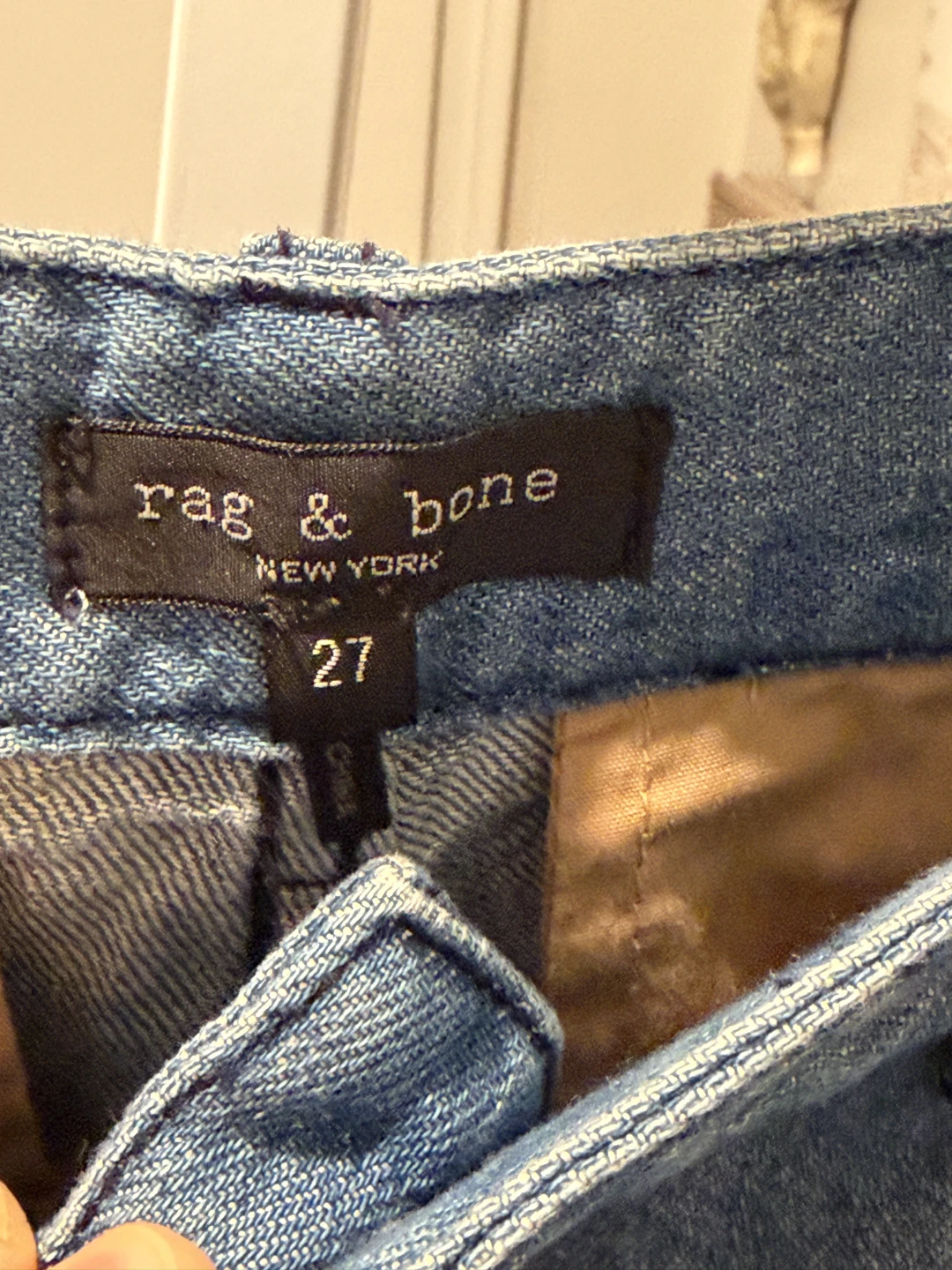 Rag & Bone New York Wide Leg Jeans - Size 27 - photo 2