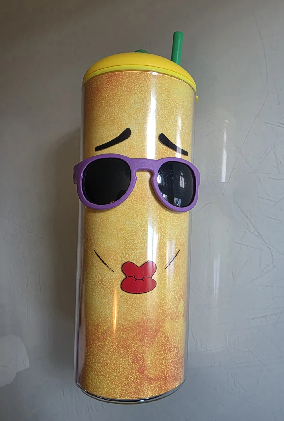 Vintage ​Cool Gear Shady Fruit 20 oz Lemon Tumbler - photo 2