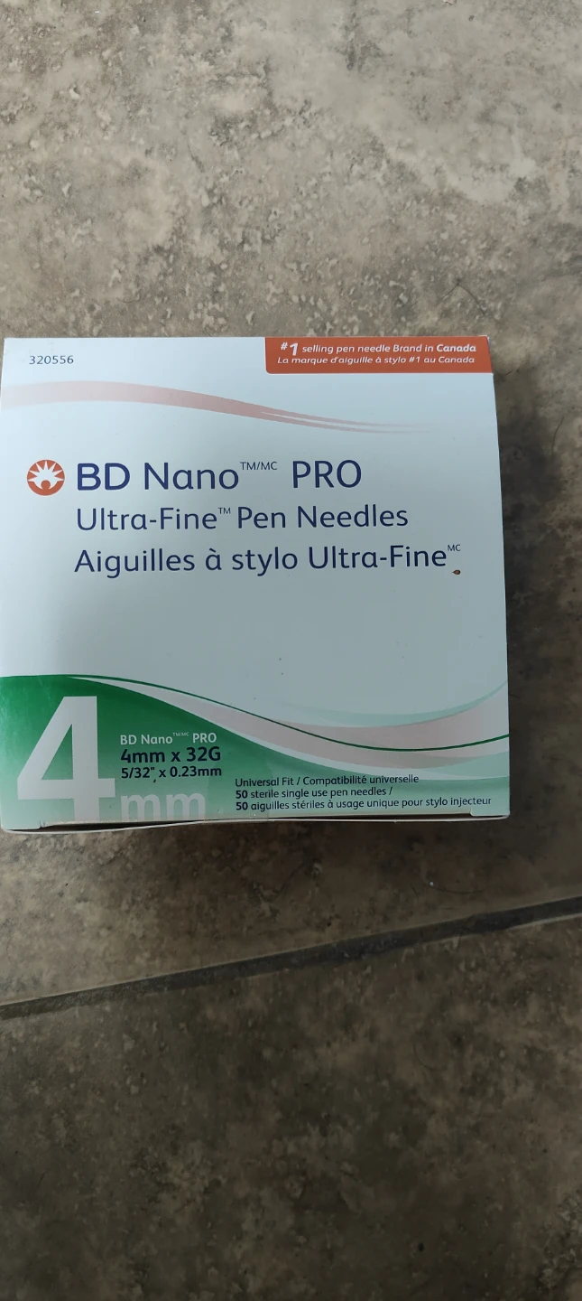 BD Nano PRO Ultra-Fine Pen Needles 4mm x 32G