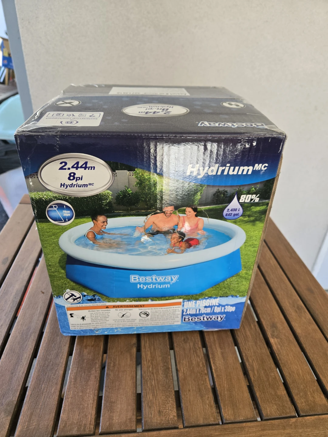 Brand new sealed 8ft pool