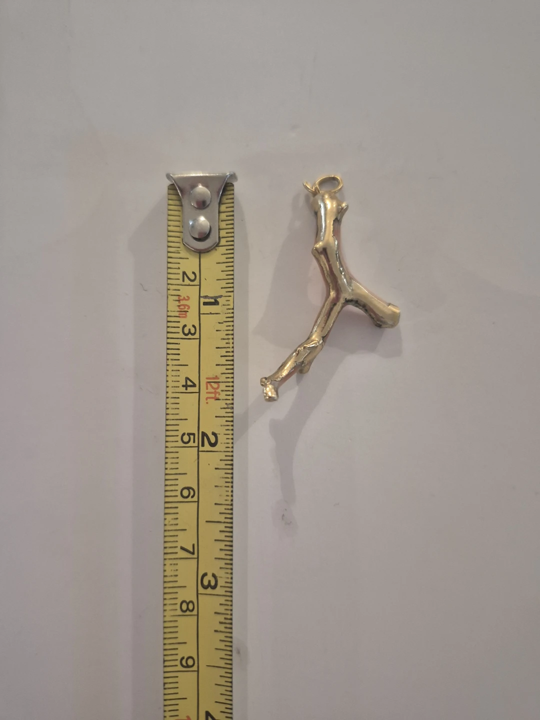 Coral Branch Pendant with Gold Accents - photo 2