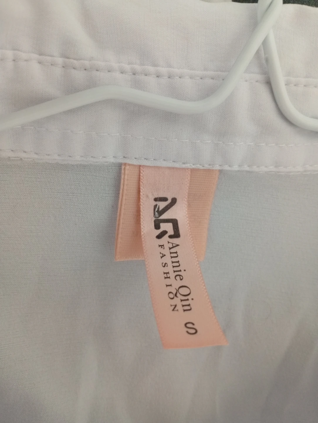 White Long Sleeve Button-Up Shirt - photo 3