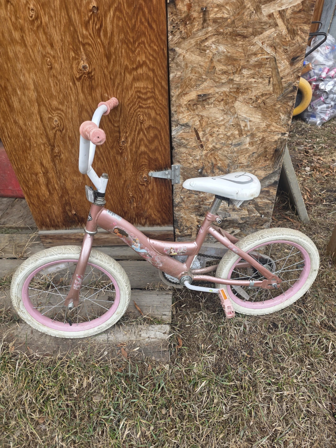 Pink Kids' Bike - 16x1.95 Tires