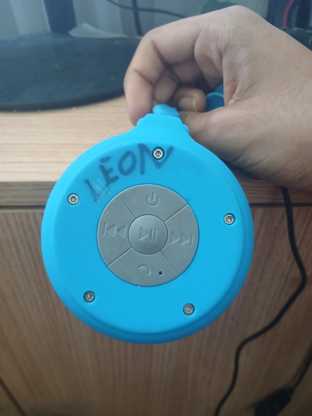 Blue Portable Bluetooth Speaker - photo 2