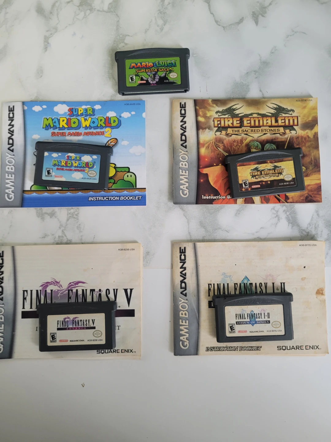 Nintendo Game Boy Advance Games Bundle