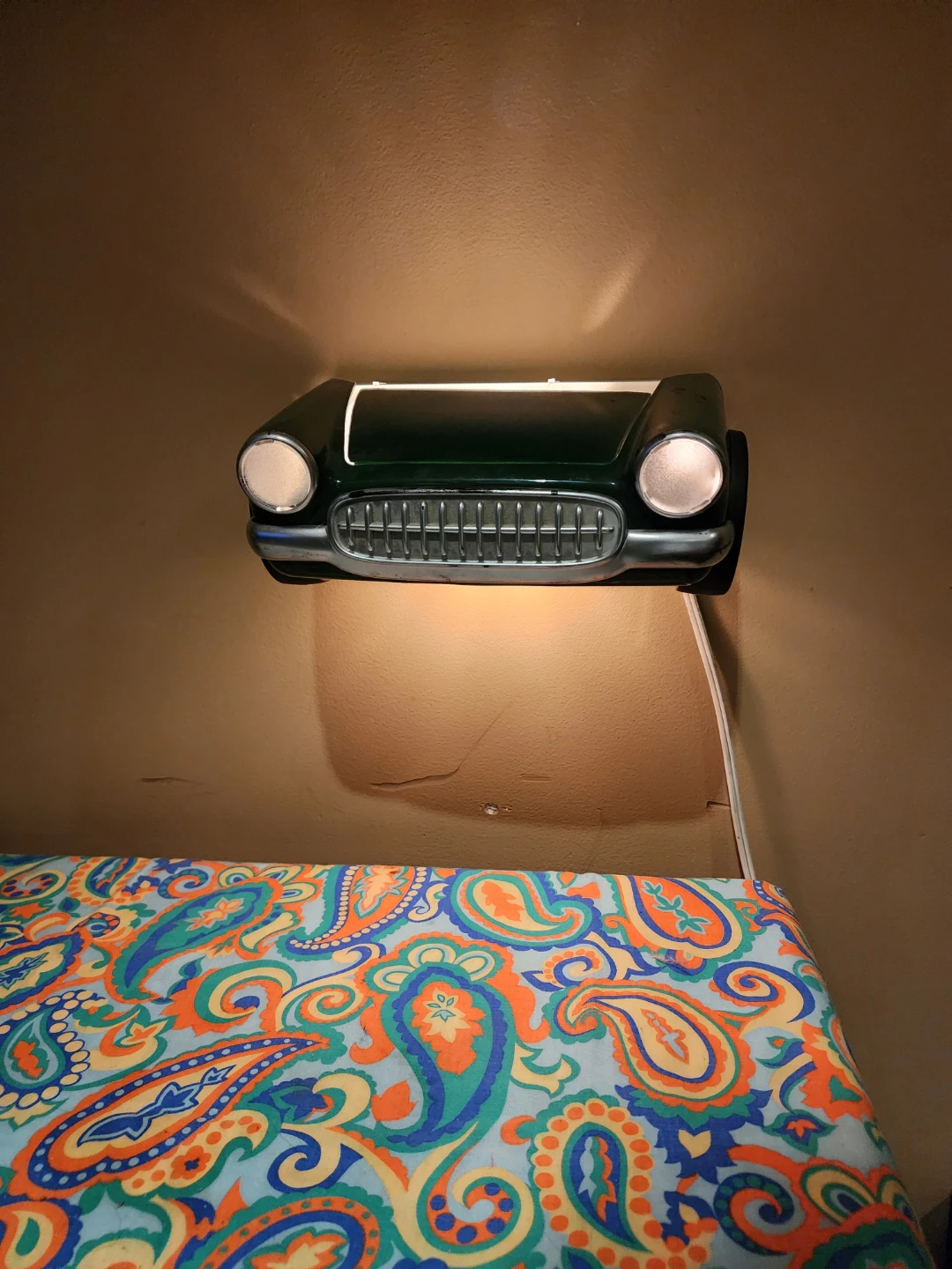 Vintage Car Wall Sconce Lamp - Green - photo 3