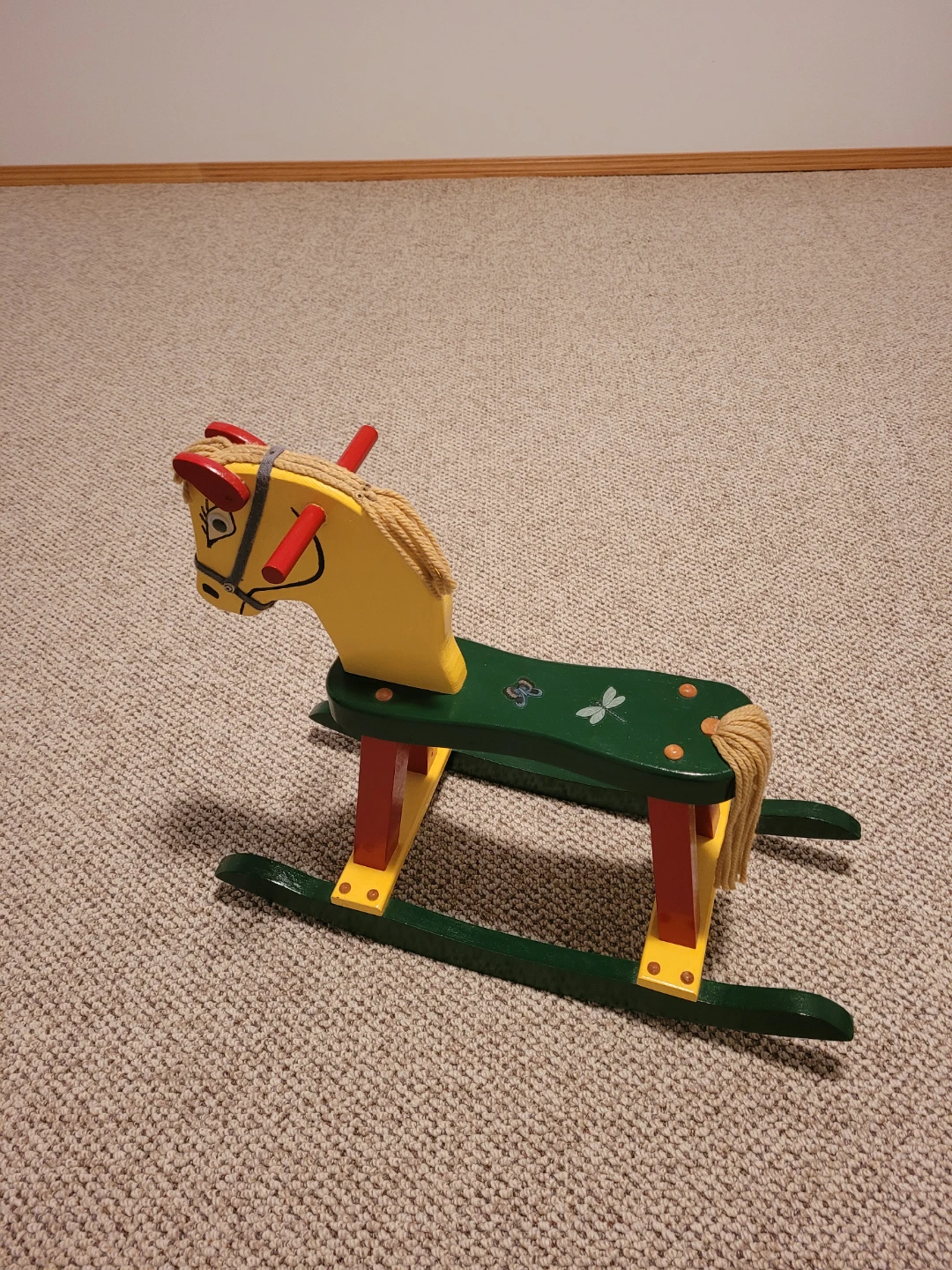 Wooden Rocking Horse Toy