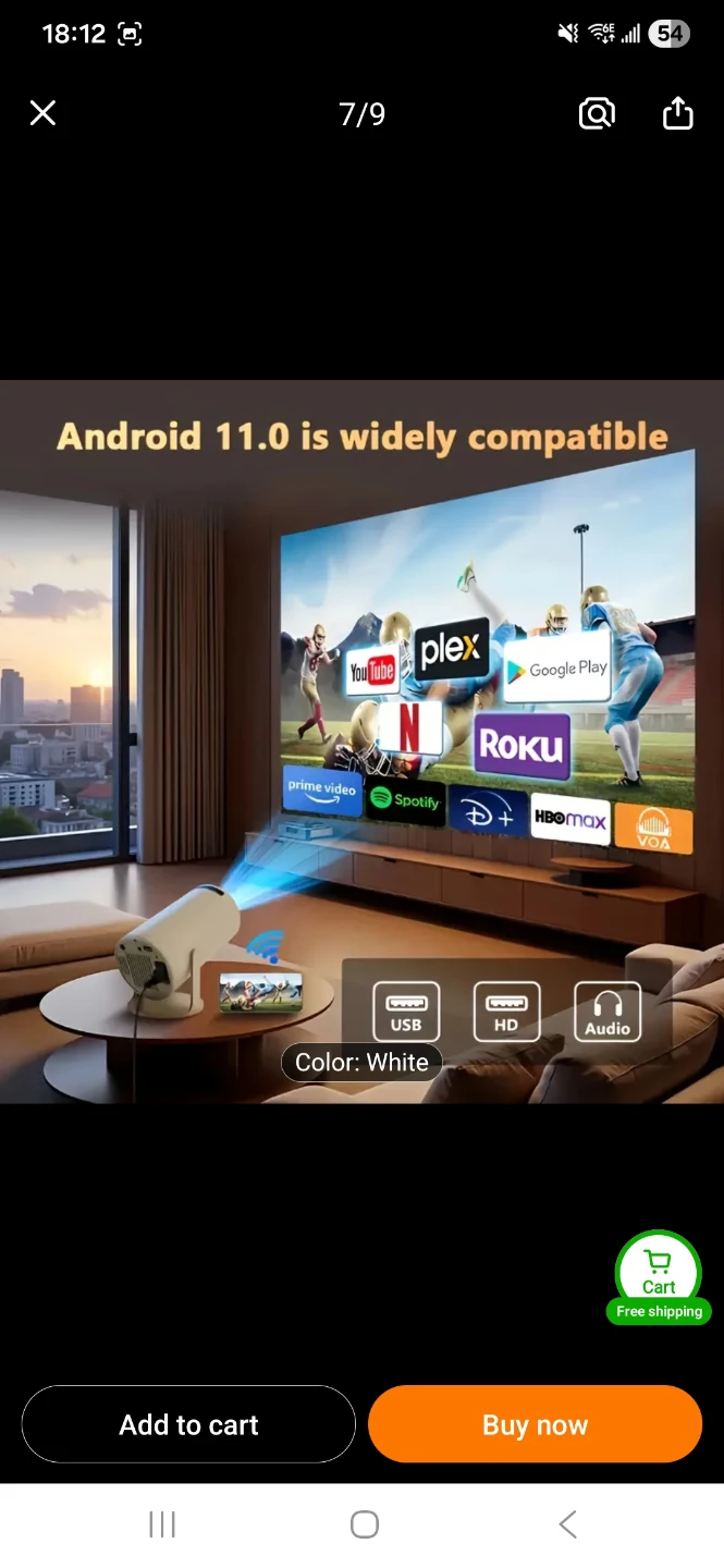 Portable 4k Projector - photo 2