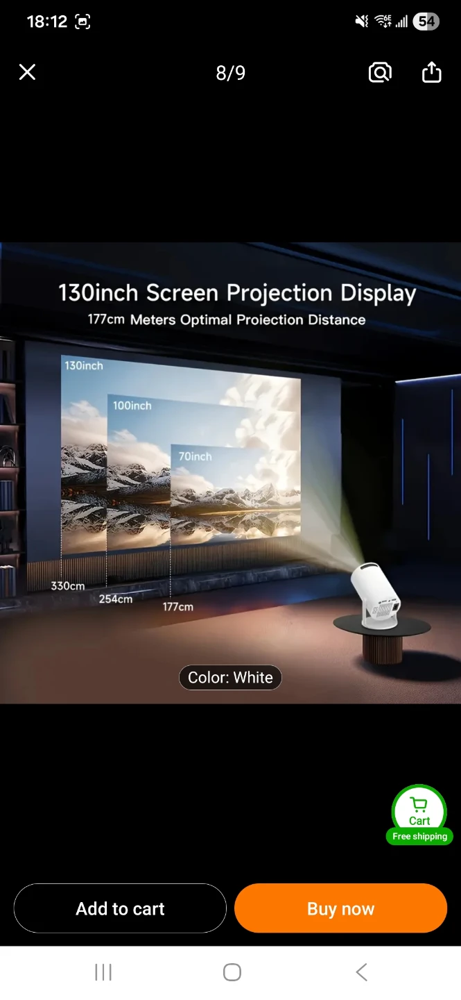 Portable 4k Projector - photo 3