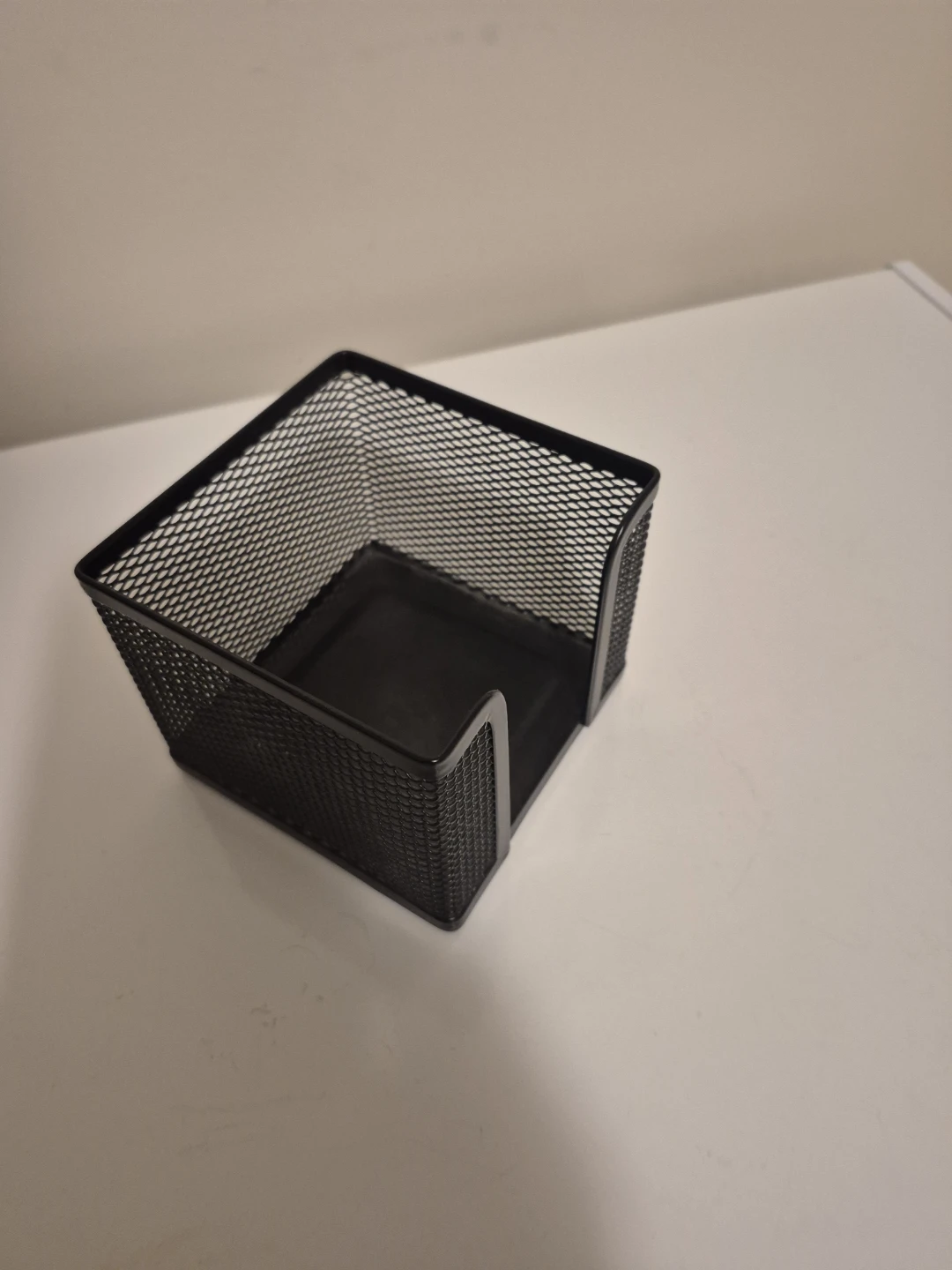 Black Mesh Desk Organizer for Sticky Notes - photo 3