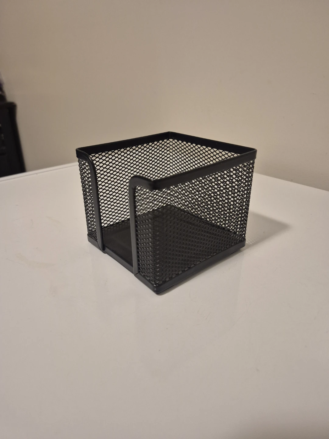 Black Mesh Desk Organizer for Sticky Notes - photo 4